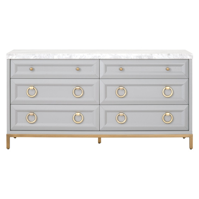 Essentials For Living - Azure Carrera 6-Drawer Double Dresser