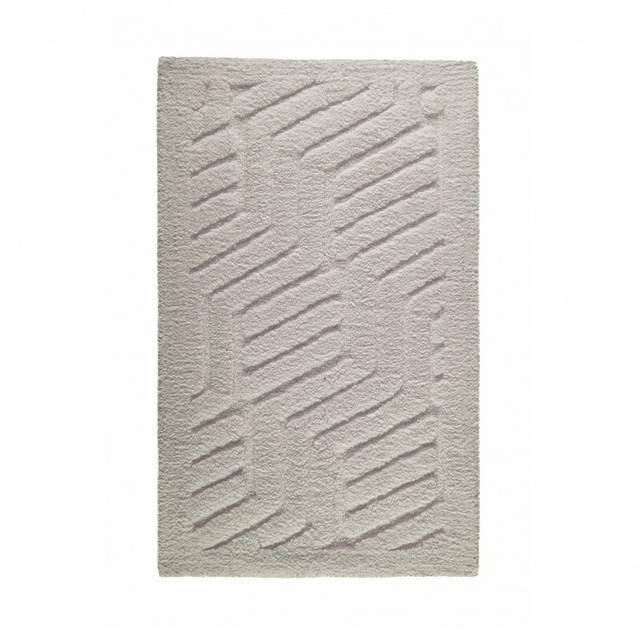 Graccioza Villari Bath Rug in Fog
