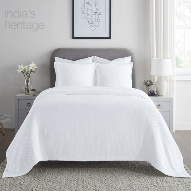 Diamond Coverlet by India's Heritage Diamond Coverlet by India's Heritage