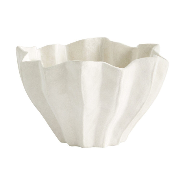 Chloris Bowl in White by Cyan Design Chloris Bowl in White by Cyan Design