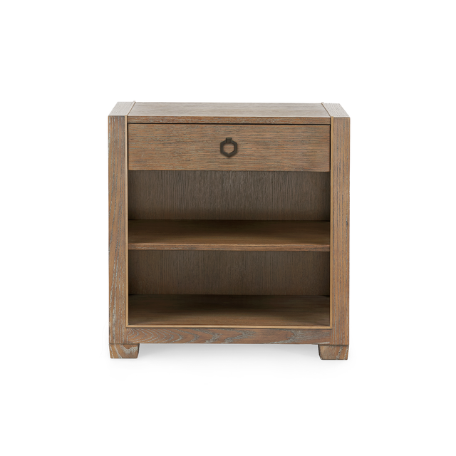 Villa & House - Karen 1-Drawer Side Table, Driftwood