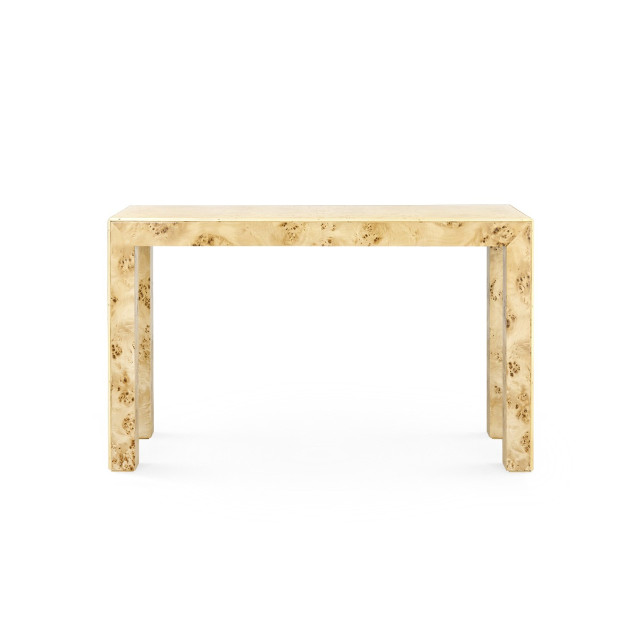 Villa & House - Melissa Console Table, Burl