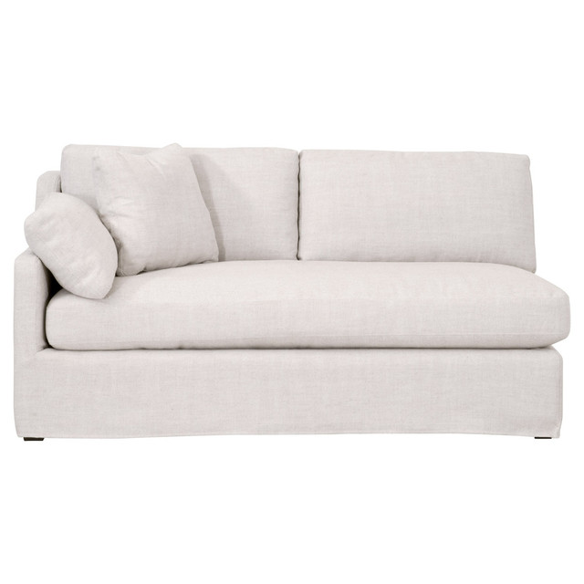Essentials For Living – Lena Modular Slipcover 2-Seat Left Slope Arm Sofa