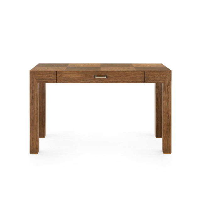 Villa & House – Velma Desk, Honeyed Burl