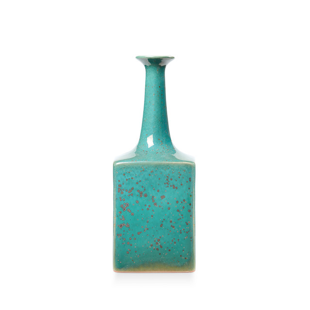 Villa & House - Sandor Large Vase, Mottled Turquoise Villa & House - Sandor Large Vase, Mottled Turquoise