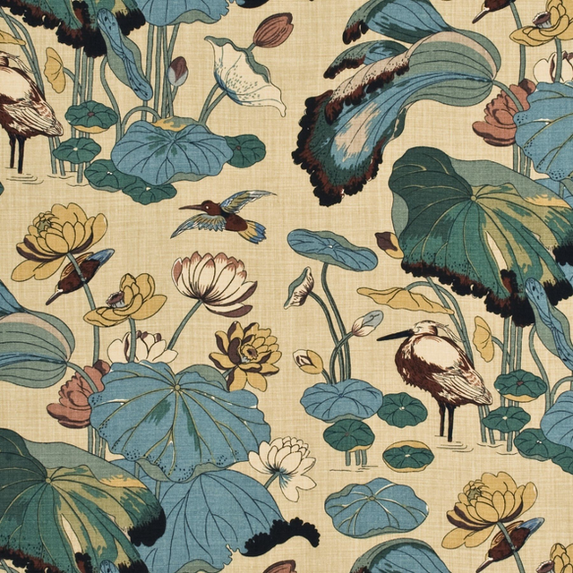 Nympheus Print - Straw Nympheus Print - Straw