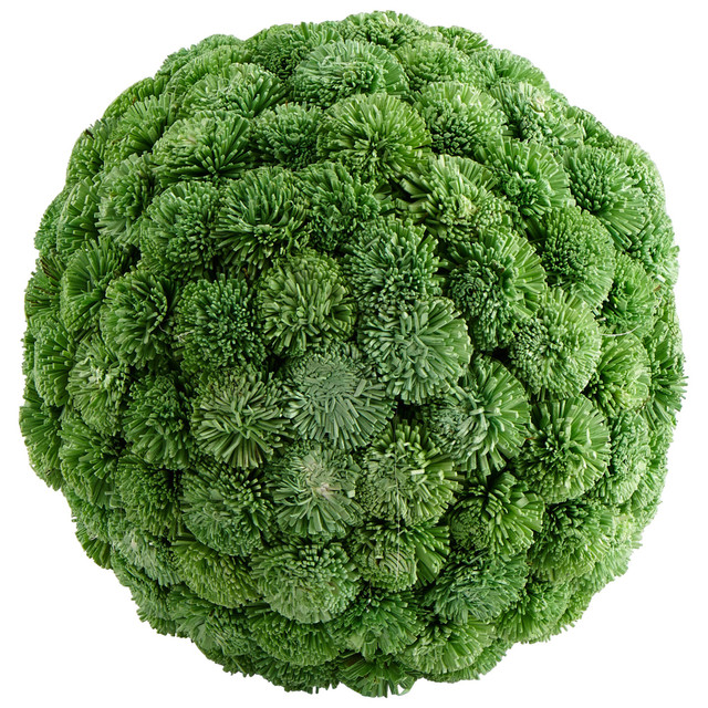 Extra Large Sia Sphere in Green by Cyan Design