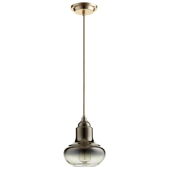 Camille Pendant in Satin Gold by Cyan Design