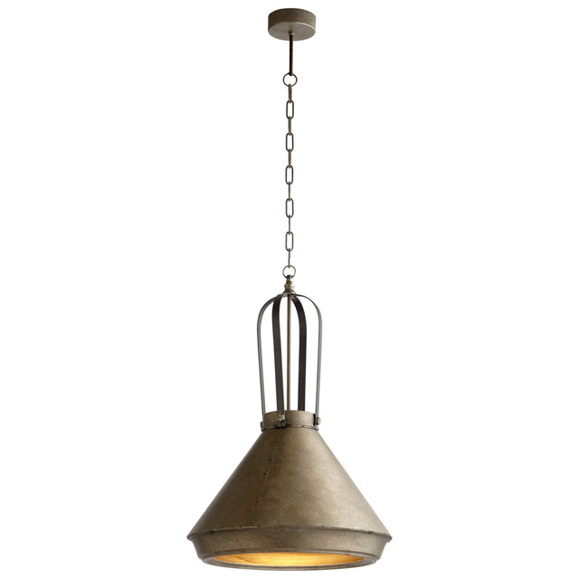 Grayling Pendant in Canyon Bronze by Cyan Design