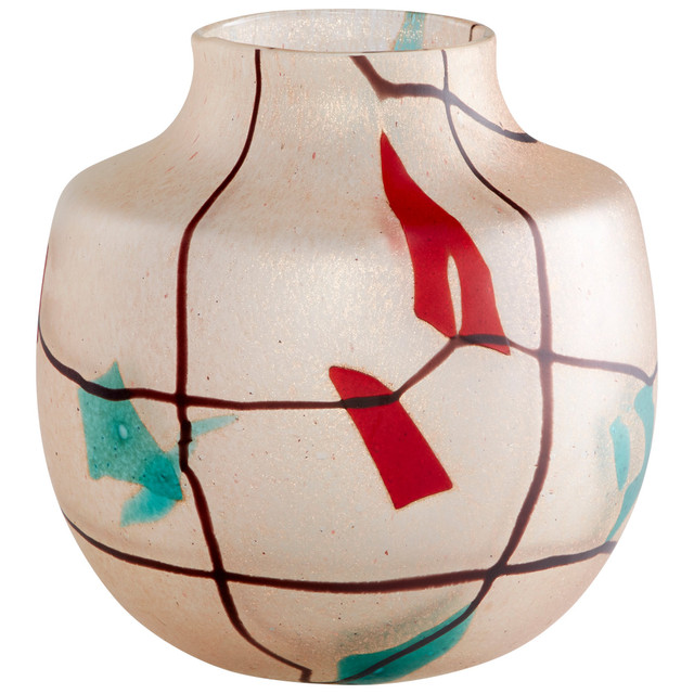 Cyan Design - Cuzco Vase | Amber – Medium Cyan Design - Cuzco Vase | Amber – Medium