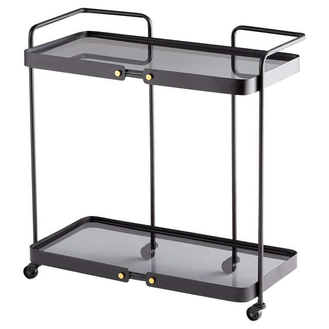 Cyan Design - Bow Tie Bar Cart | Graphite Cyan Design - Bow Tie Bar Cart | Graphite