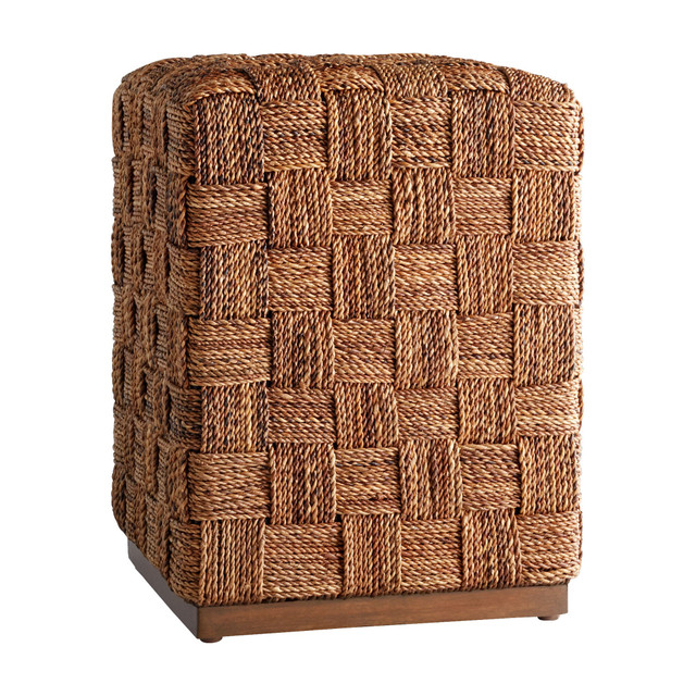 Milos Ottoman Designed by J Kent Martin - Medium in Brown by Cyan Design Milos Ottoman Designed by J Kent Martin - Medium in Brown by Cyan Design