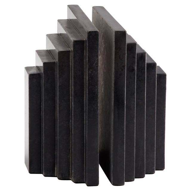 Cyan Design - Epilogue Bookends Designed by J Kent Martin | Black Cyan Design - Epilogue Bookends Designed by J Kent Martin | Black