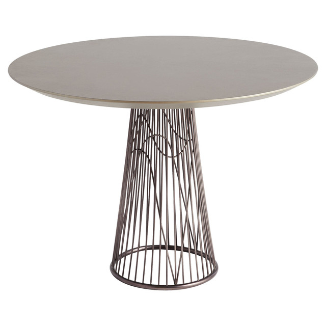 Suez Side Table in Grey Onyx by Cyan Design