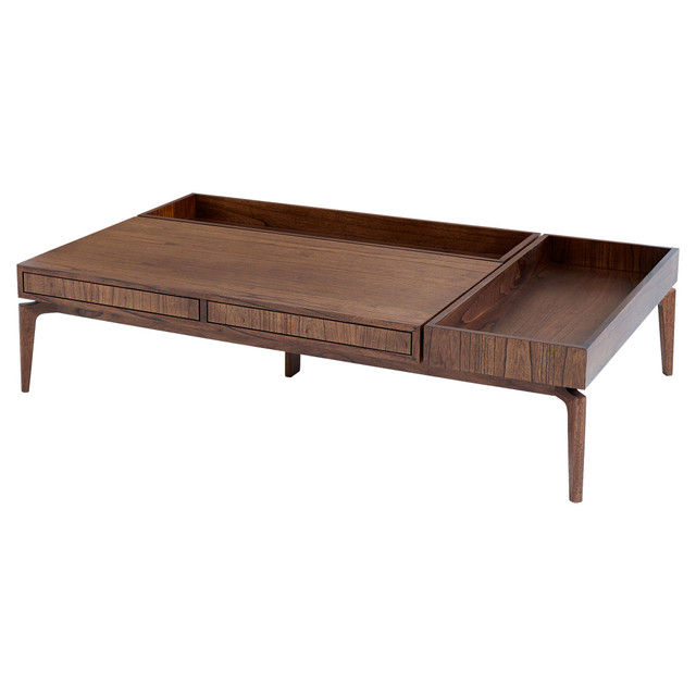 Match Cocktail Table in Medium Brown by Cyan Design Match Cocktail Table in Medium Brown by Cyan Design