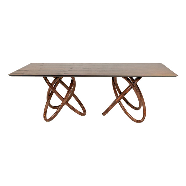Cyan Design - Elo Dining Table | Natural | Dark Brown Cyan Design - Elo Dining Table | Natural | Dark Brown