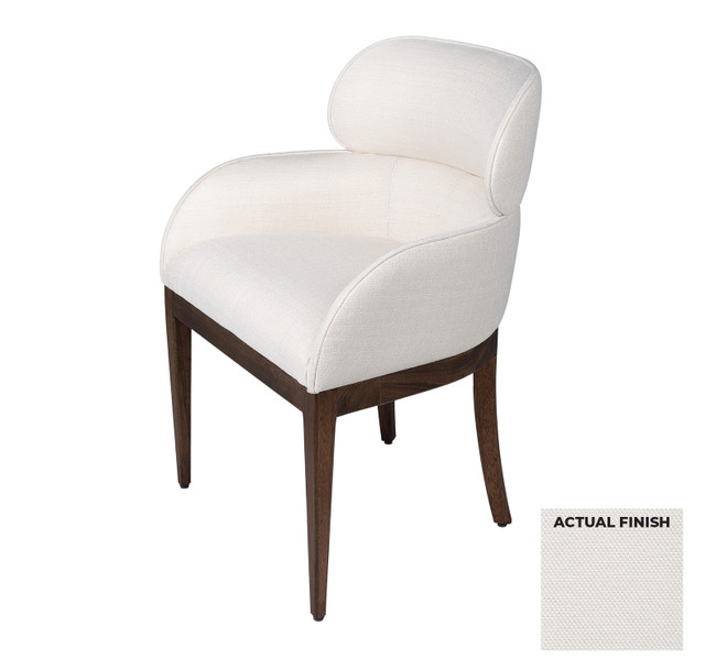 Lucien Dining Chair in Off-White Geometric Weave by Cyan Design Lucien Dining Chair in Off-White Geometric Weave by Cyan Design