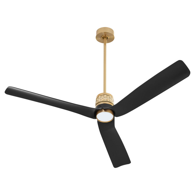 62″ Levant Ceiling Fan in Aged Brass by Cyan Design