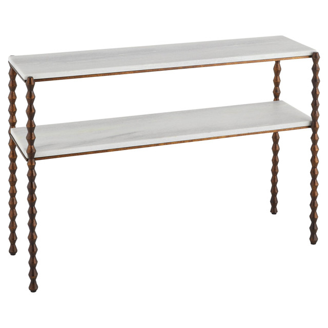 Diamante Console Table in Antique Bronze by Cyan Design Diamante Console Table in Antique Bronze by Cyan Design
