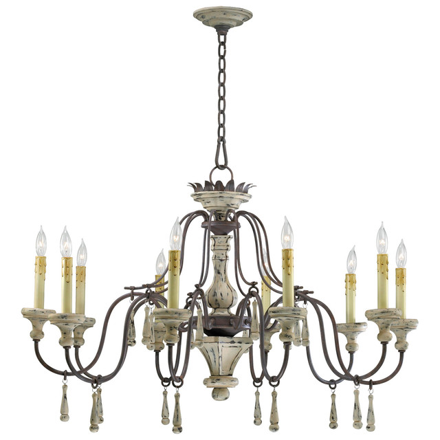 Provence 10-Light Chandelier in Carriage House Finish by Cyan Design