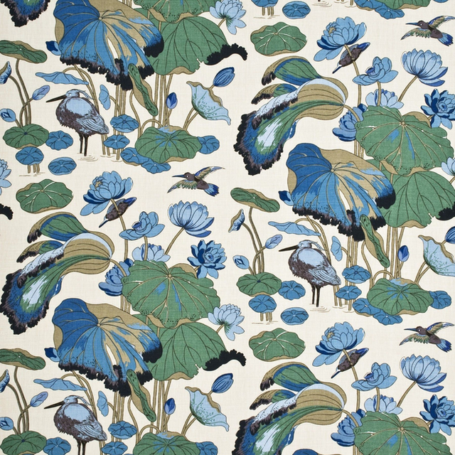Nympheus - Linen - Aqua/Teal Nympheus - Linen - Aqua/Teal