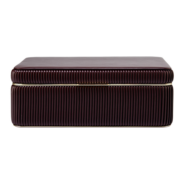 WOLF - Bella Large Jewelry Box in Bordeaux WOLF - Bella Large Jewelry Box in Bordeaux