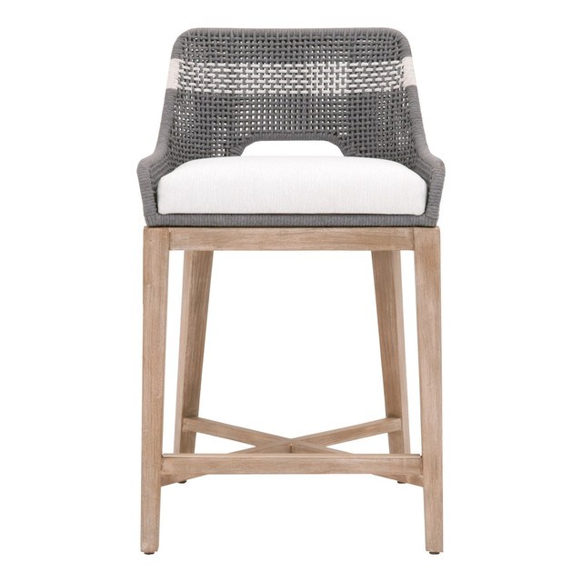 Essentials For Living - Tapestry Counter Stool in Dove Flat Rope
