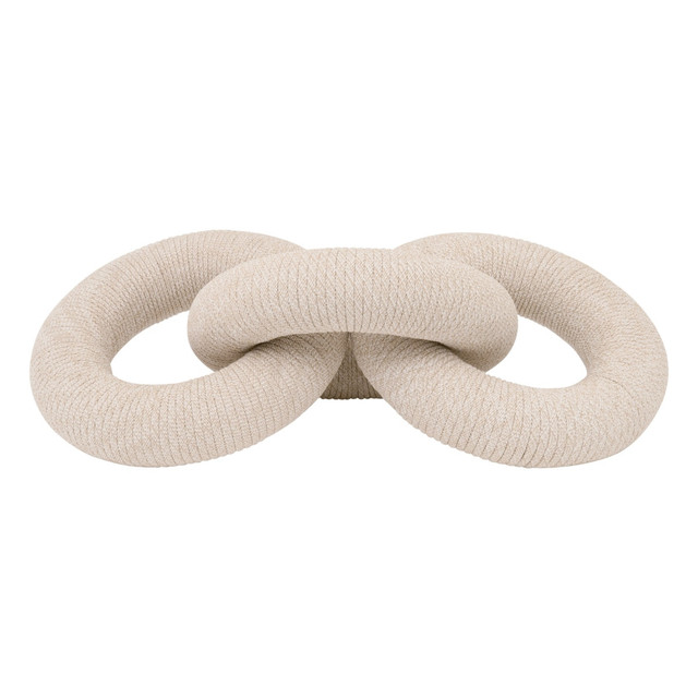 Essentials For Living - Crew Rope Link in Natural & White Flat Rope