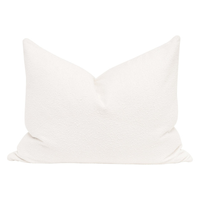 Essentials For Living - The Basic 34" Essential Dutch Pillow in LiveSmart Boucle-Snow Essentials For Living - The Basic 34" Essential Dutch Pillow in LiveSmart Boucle-Snow