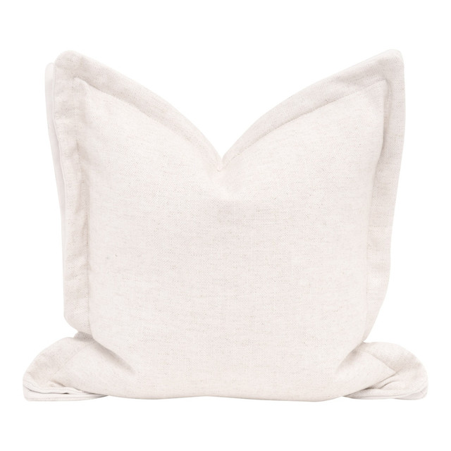 Essentials For Living - The Little Bit Country 22" Essential Pillow in Performance Textured Cream Linen Essentials For Living - The Little Bit Country 22" Essential Pillow in Performance Textured Cream Linen