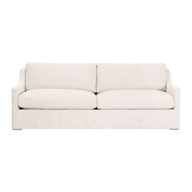 Essentials For Living - Colin Outdoor 94" Slope Arm Slipcover Sofa in Performance Harborside-Ivory