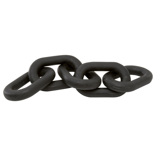 Essentials For Living - Cinq Wood Link in Black Wash Pine
