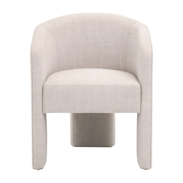 Essentials For Living - Hall Arm Chair in Performance Bisque French Linen
