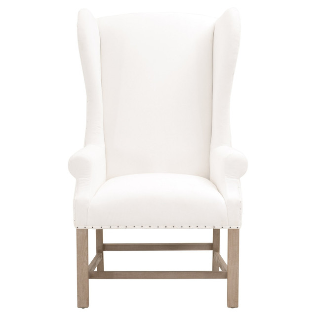 Essentials For Living - Chateau Arm Chair in LiveSmart Peyton-Pearl Essentials For Living - Chateau Arm Chair in LiveSmart Peyton-Pearl