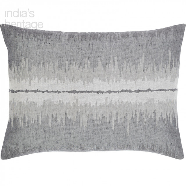 Ellora Casa by India's Heritage New York Shams in Grey