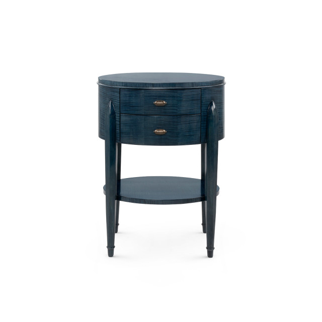 Villa & House - Natalie 2-Drawer End Table, Dusky Ocean Villa & House - Natalie 2-Drawer End Table, Dusky Ocean