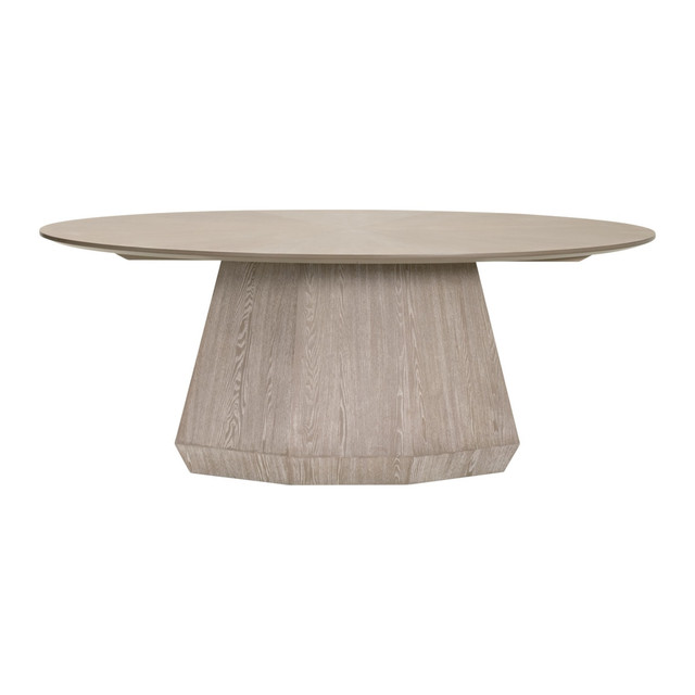 Essentials For Living - Coulter Oval Dining Table, Natural Gray Ash