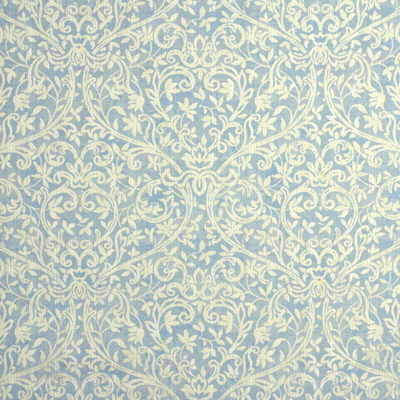 Revered in True Blue, Upholstery Fabric by Kravet Design