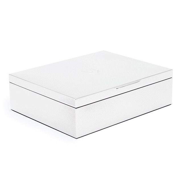 WOLF - Silver Large Watch Jewellery and Legacy Box