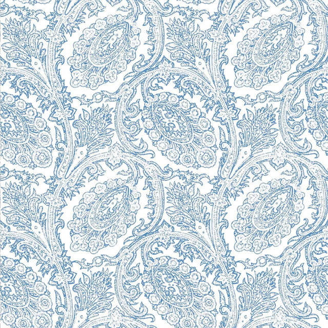 Cadaques in Azul, Wallcovering by Gaston Y Daniela