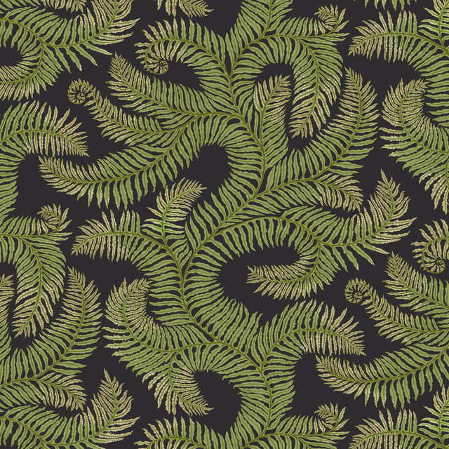 Bombes Fernery in 01, Wallcovering by Kravet Couture