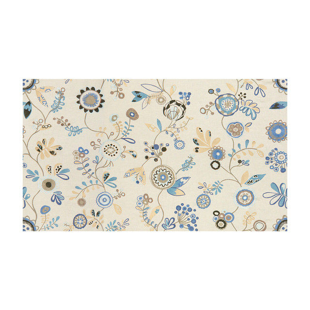 Fun In The Sun in Blue Sky, Multipurpose Fabric by Kravet Couture