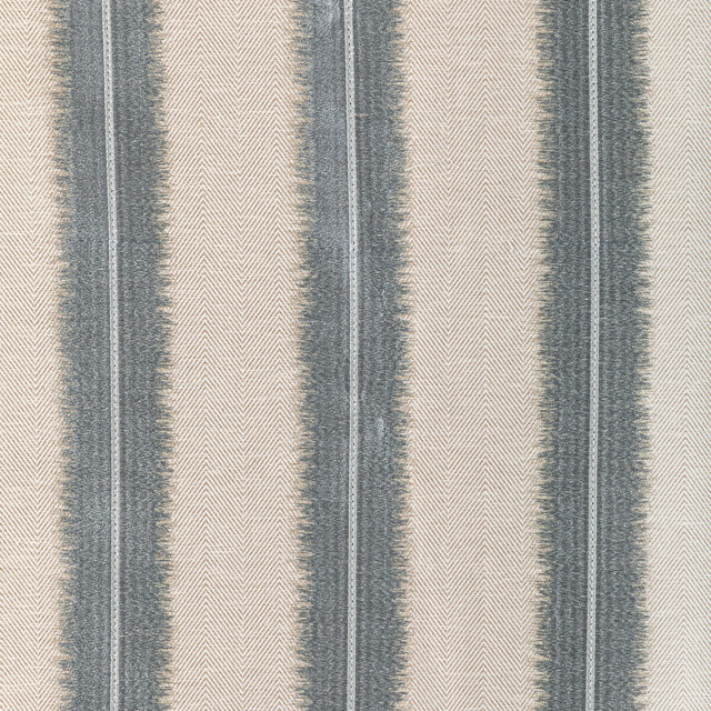 Etched Stripe in Fog, Multipurpose Fabric by Kravet Couture