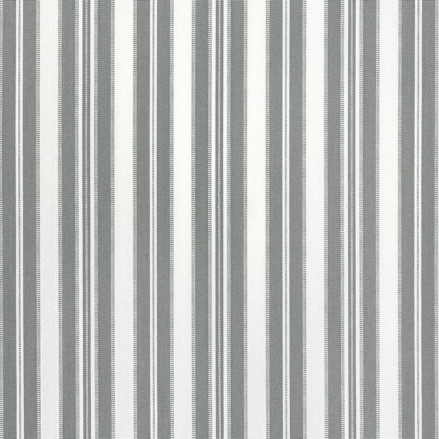 Regency Row in Graphite, Upholstery Fabric by Kravet Couture