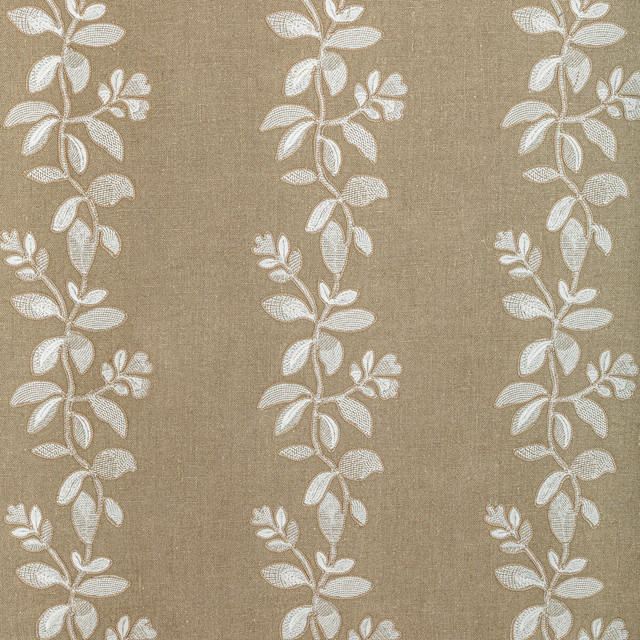 Gingerflower in Linen, Multipurpose Fabric by Kravet Couture