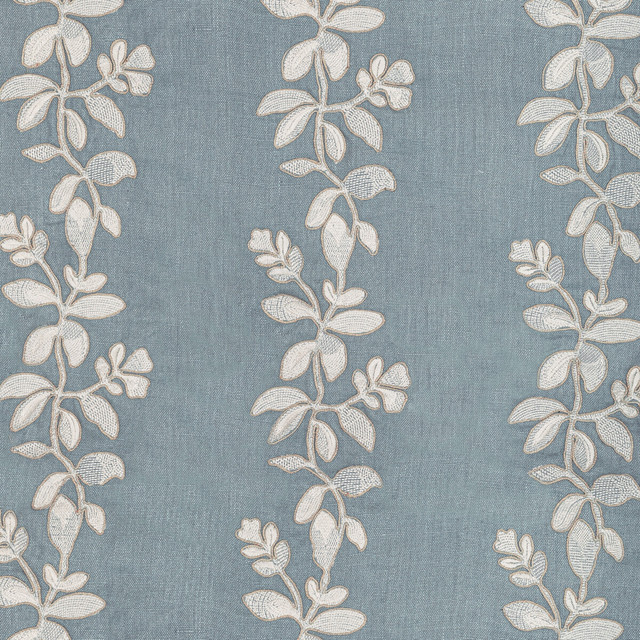 Gingerflower in Pond, Multipurpose Fabric by Kravet Couture
