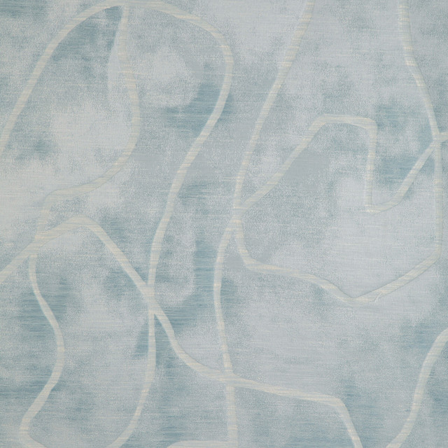 Poetic Motion in Seaglass, Upholstery Fabric by Kravet Design