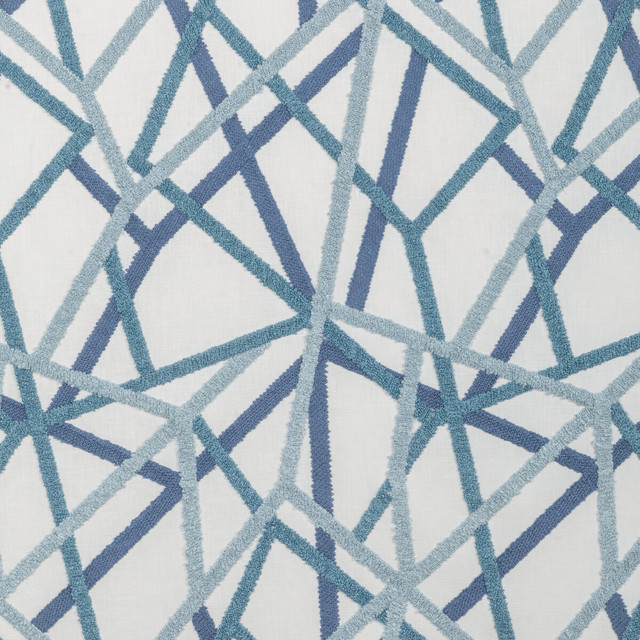 Cable Dance in Indigo, Multipurpose Fabric by Kravet Basics