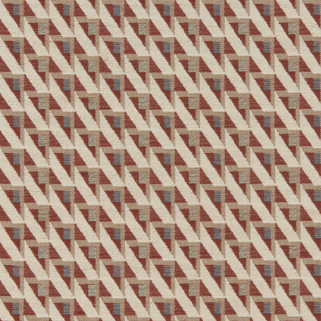 Square Root in Cinnabar, Upholstery Fabric by Kravet Contract