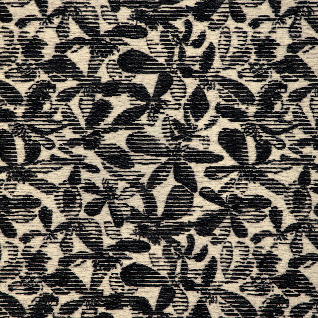 Ranza in Silhouette, Upholstery Fabric by Kravet Contract